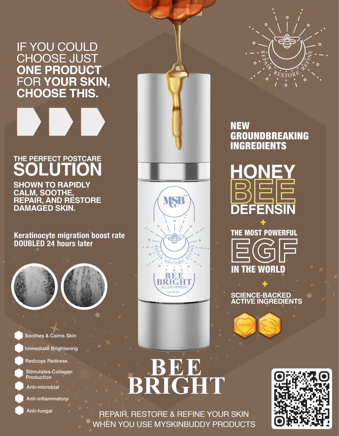 MySkinBuddy Bee Bright All Day Serum