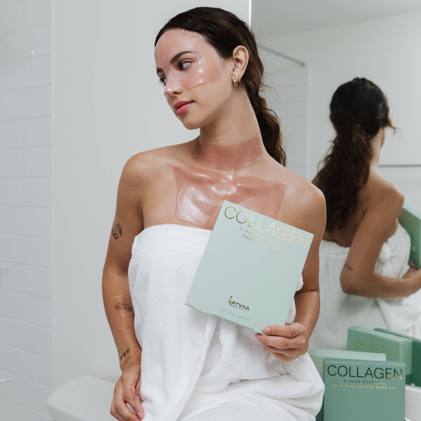 Collagen HydroGel Face Mask - 4 pack