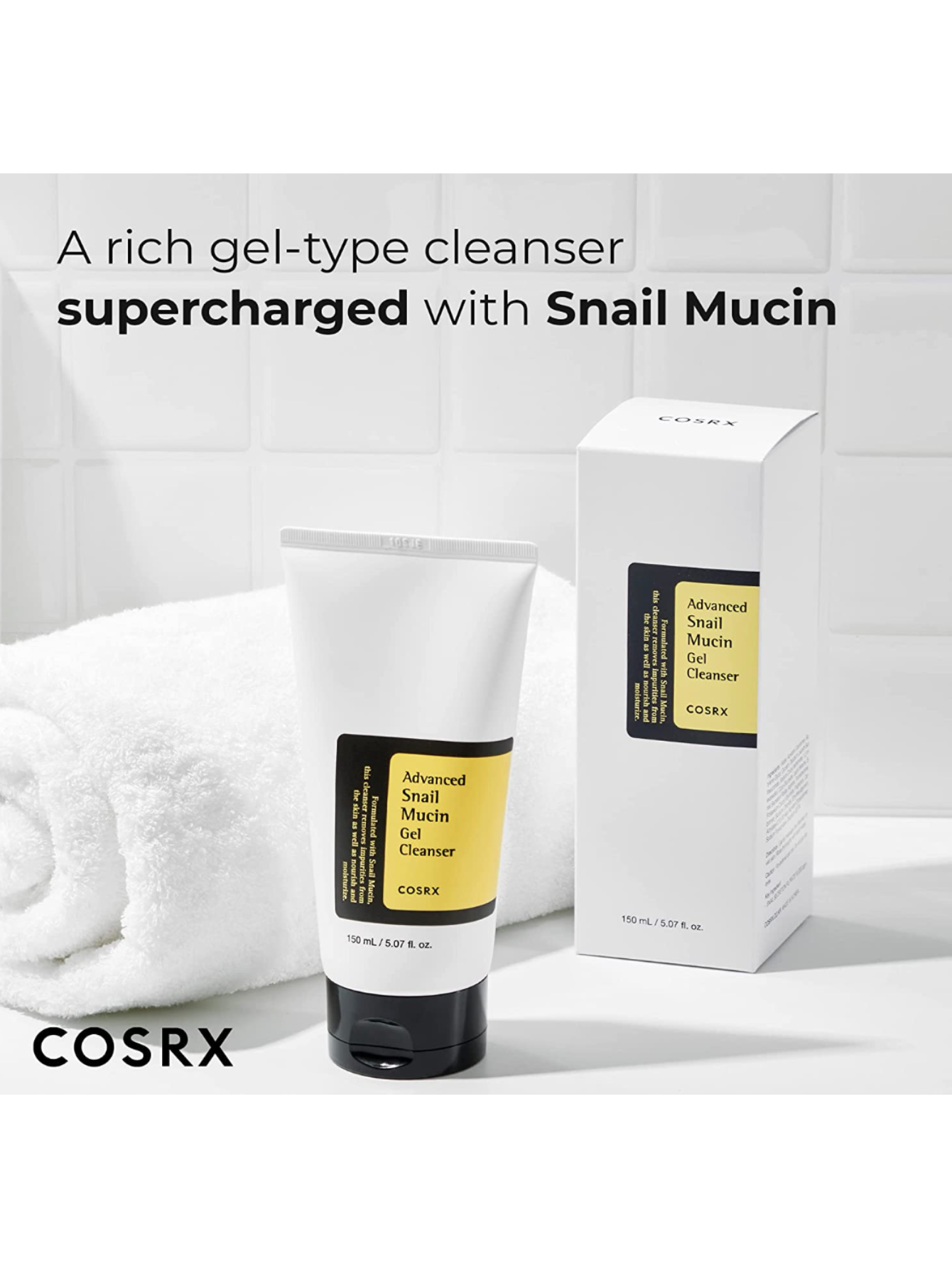 COSRX Advanced Snail Mucin Gel Cleanser