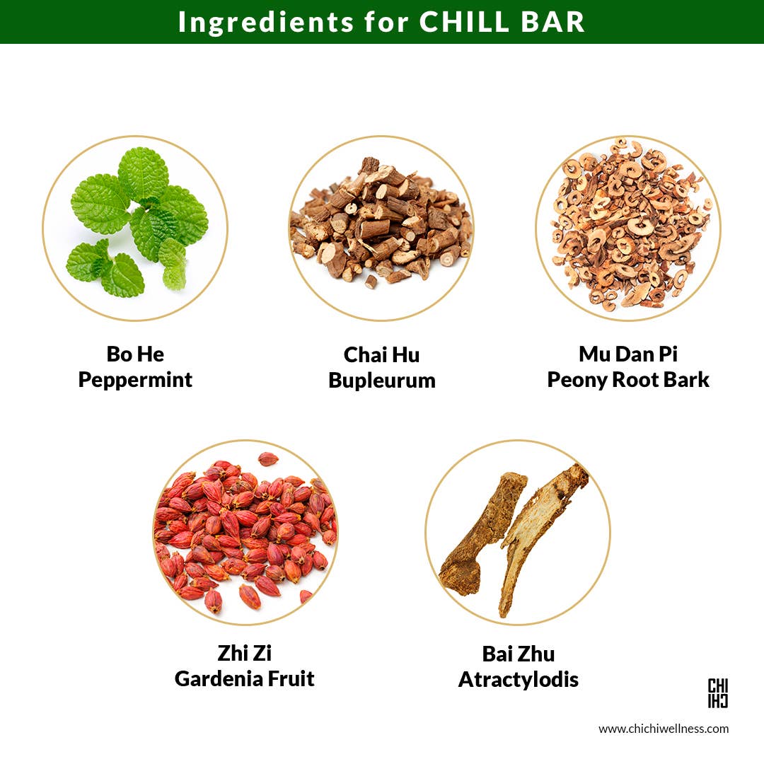 CHILL Bars Pack (10 bars total) Vegan Herbal Chocolate Bars