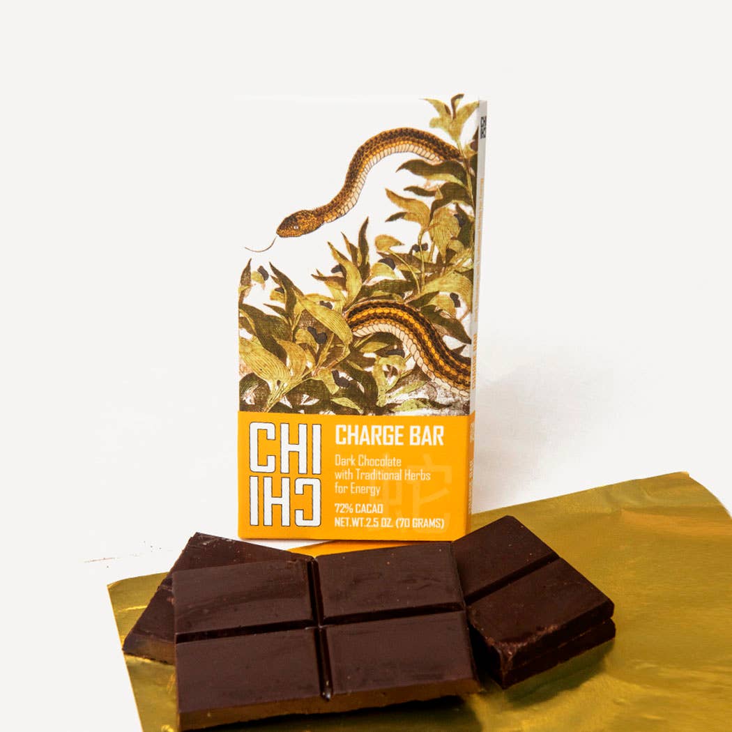 CHARGE Bars Pack (10 bars total) Vegan Herbal Chocolate Bars