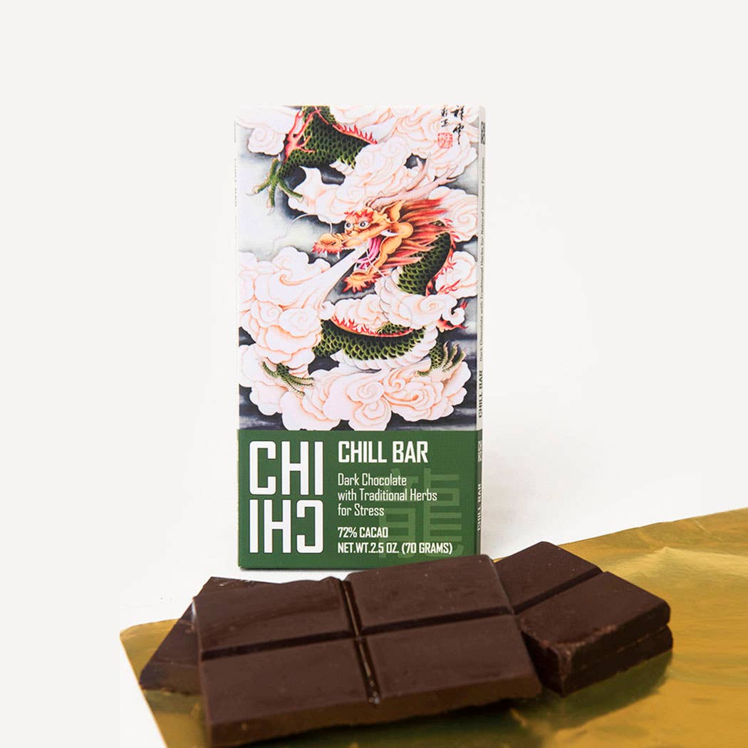 CHILL Bars Pack (10 bars total) Vegan Herbal Chocolate Bars