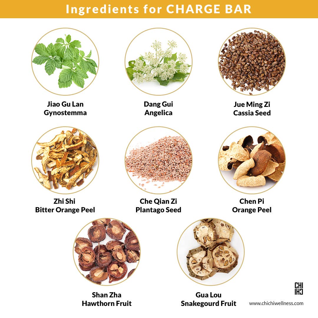 CHARGE Bars Pack (10 bars total) Vegan Herbal Chocolate Bars