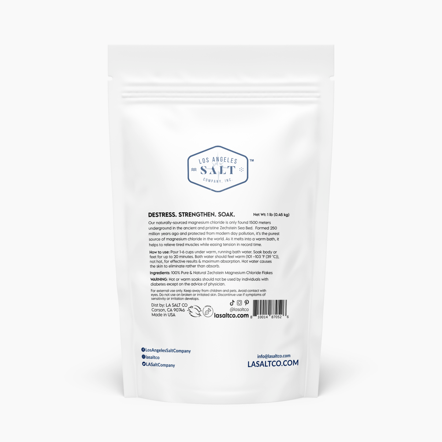 1 lb Deep Sea Minerals™ Zechstein Magnesium Chloride Flakes