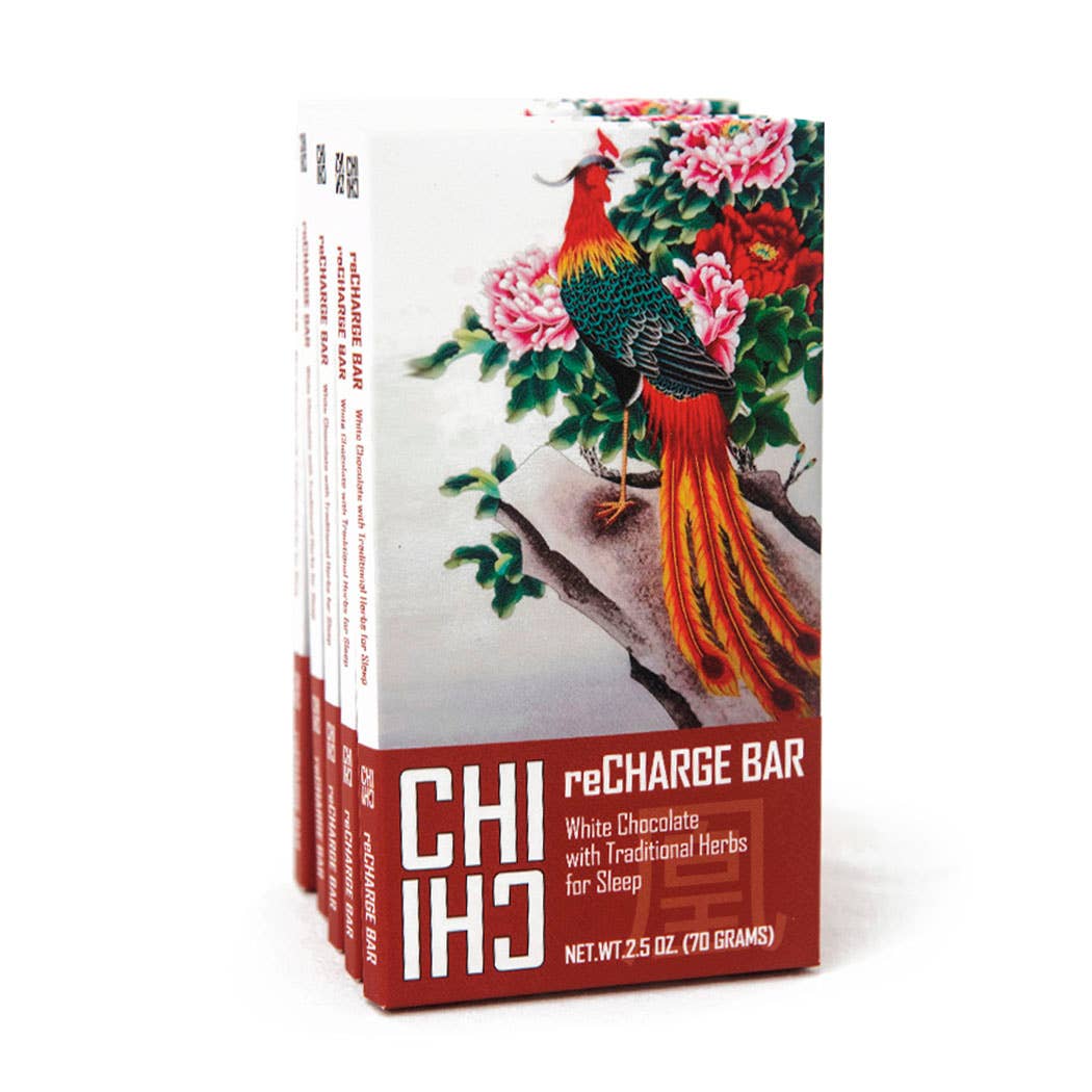 ReCHARGE Bars Pack (10 bars total) Herbal Chocolate Bars