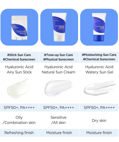 ISNTREE Hyaluronic Acid Watery Sun Gel SPF 50