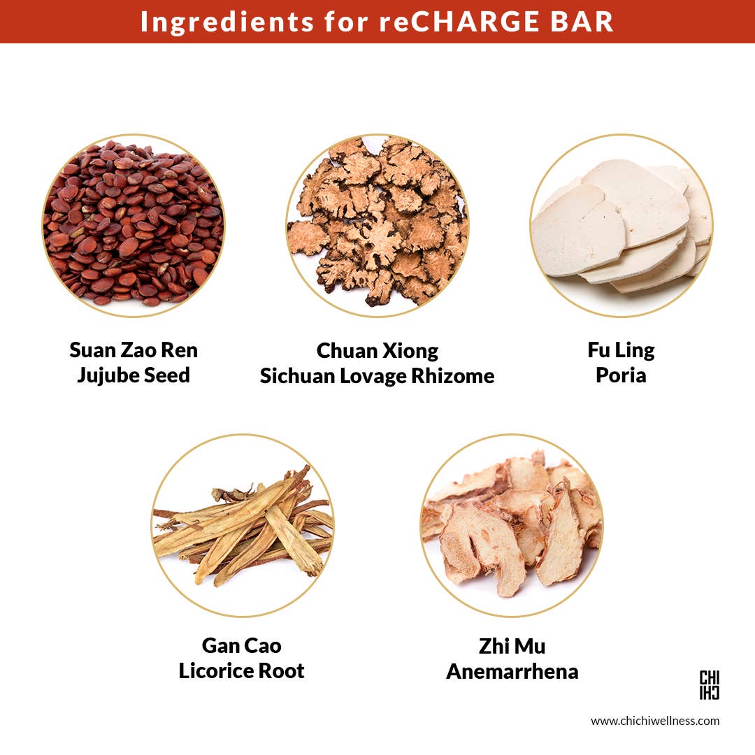 ReCHARGE Bars Pack (10 bars total) Herbal Chocolate Bars