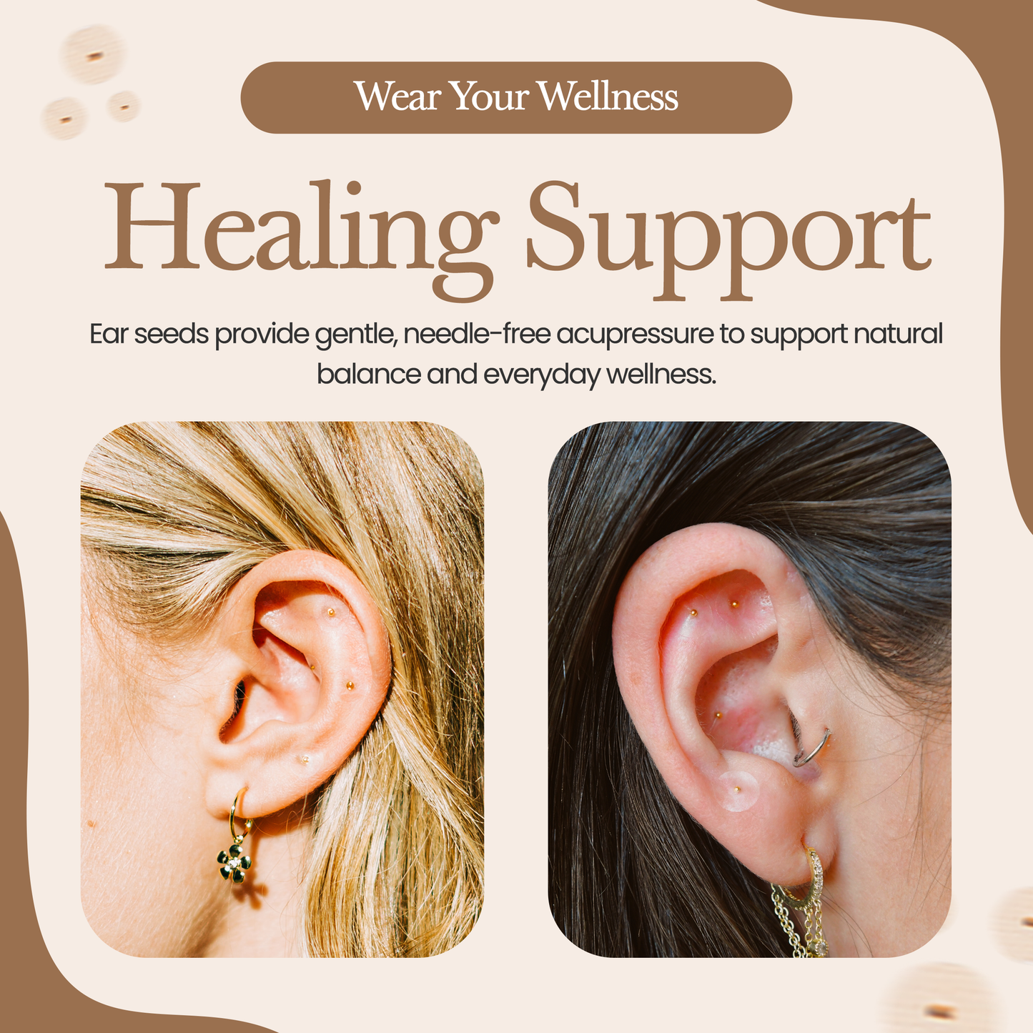 24K Gold Ear Seed Strips in Bulk @ Wholesale Prices