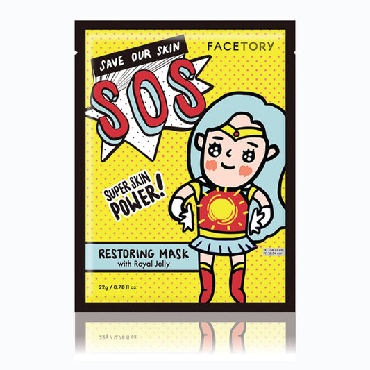Face Mask - Korean Beauty - Restoring - SOS (Save Our Skin)