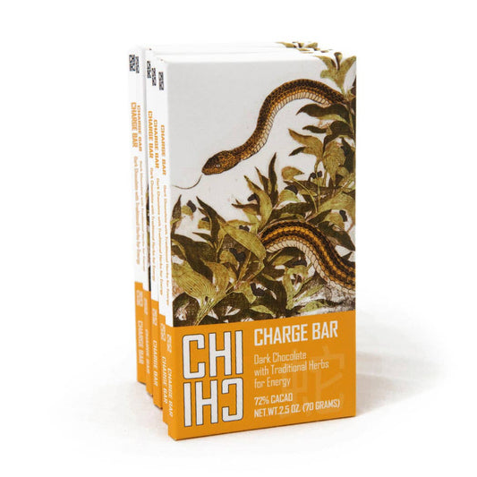 CHARGE Bars Pack (10 bars total) Vegan Herbal Chocolate Bars