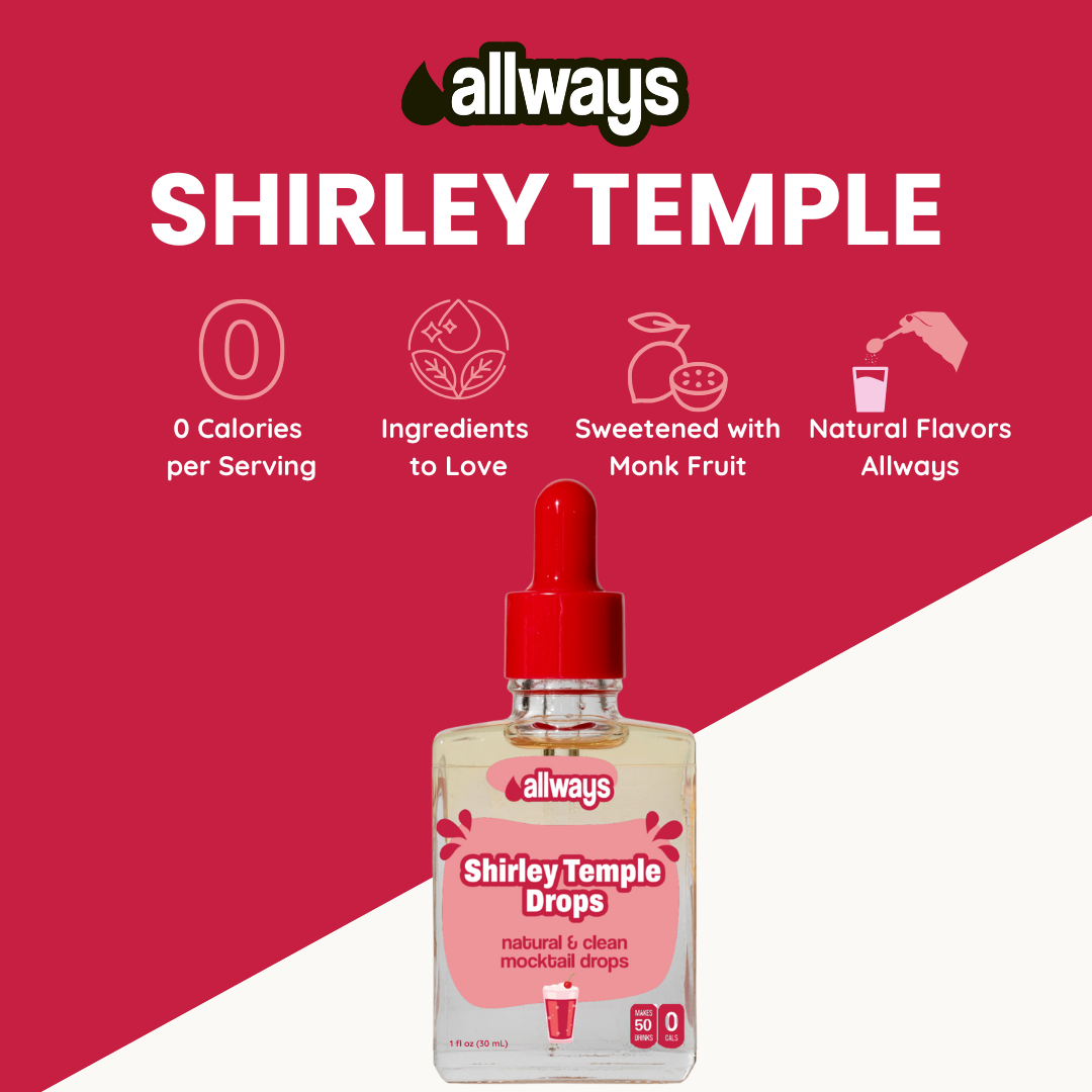 Shirley Temple Drops, Natural Flavor, 1 oz, 50 Servings