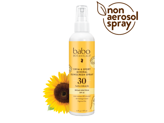 Swim & Sport Mineral Sunscreen Spray SPF30