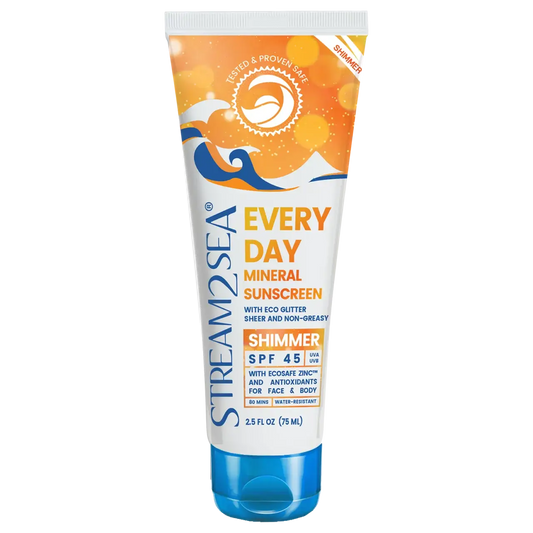 Every Day Shimmer Mineral Sunscreen 2.5 oz. SPF 45