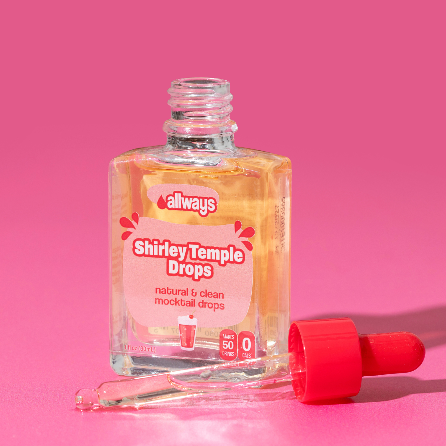 Shirley Temple Drops, Natural Flavor, 1 oz, 50 Servings